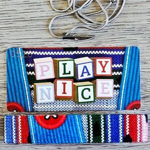 ZOX "PLAY NICE" #520 CHUCKY HALLOWEEN GOLDIE Knife Necklace & MEDIUM Wristband